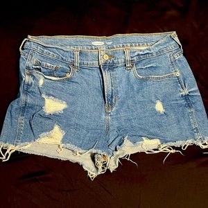 Old Navy Boyfriend Mid Rise size 10 Jean shorts